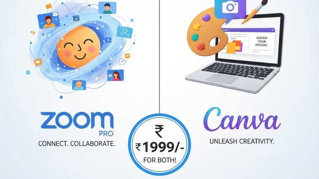 5. Zoom Pro + Canva Combo Offer