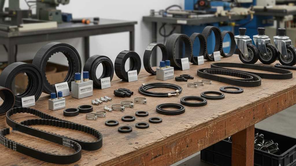 BELTS, SEALS & INDUSTRIAL ACCESSORIES