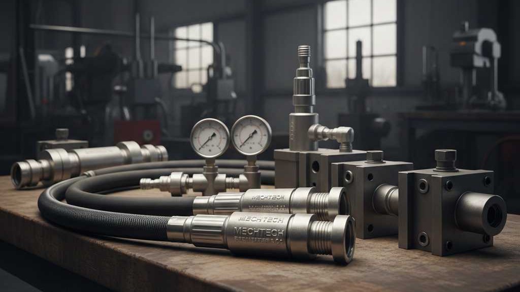 HYDRAULIC HOSES, FITTINGS & VALVES