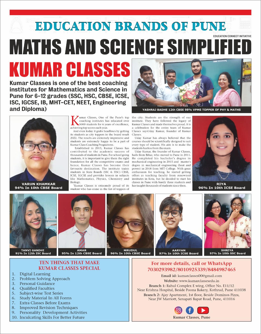 Kumar Classes