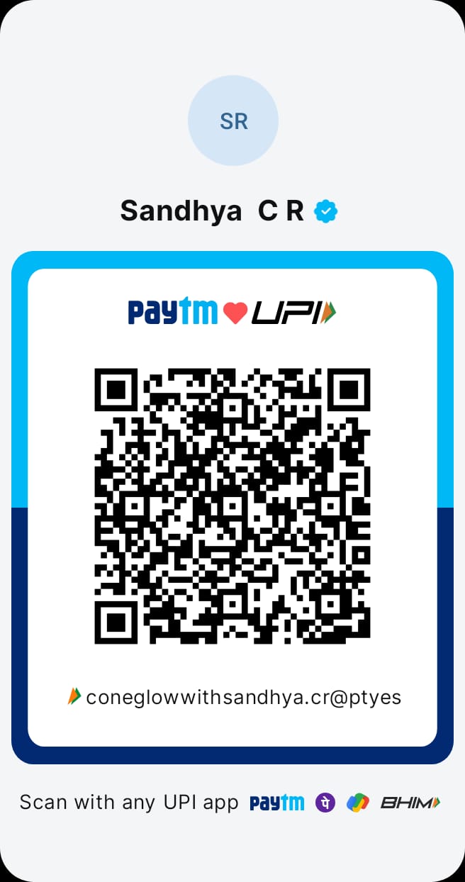 Coneglow with Sandhya CR