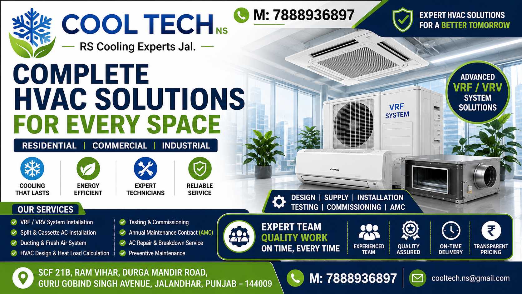 RS Cooling Experts Jalandhar