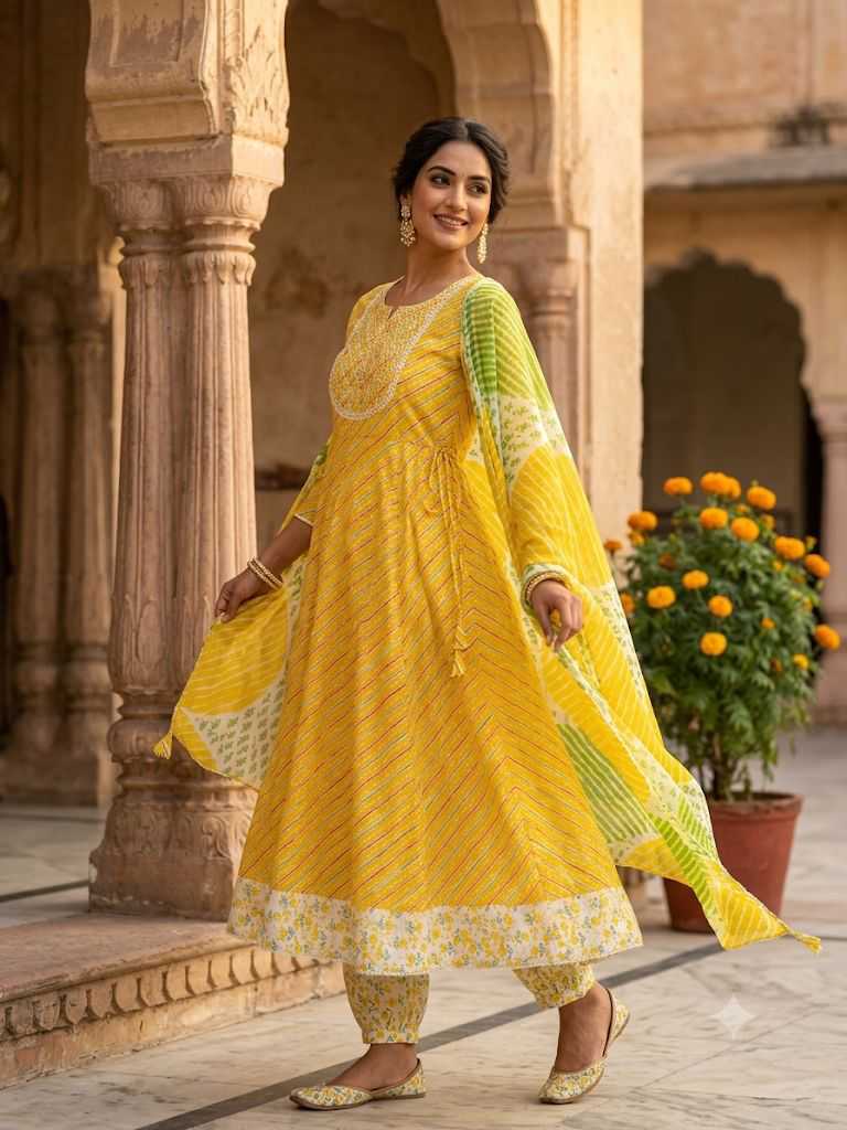 Lahariya Kutty pant dupatta - Image 5