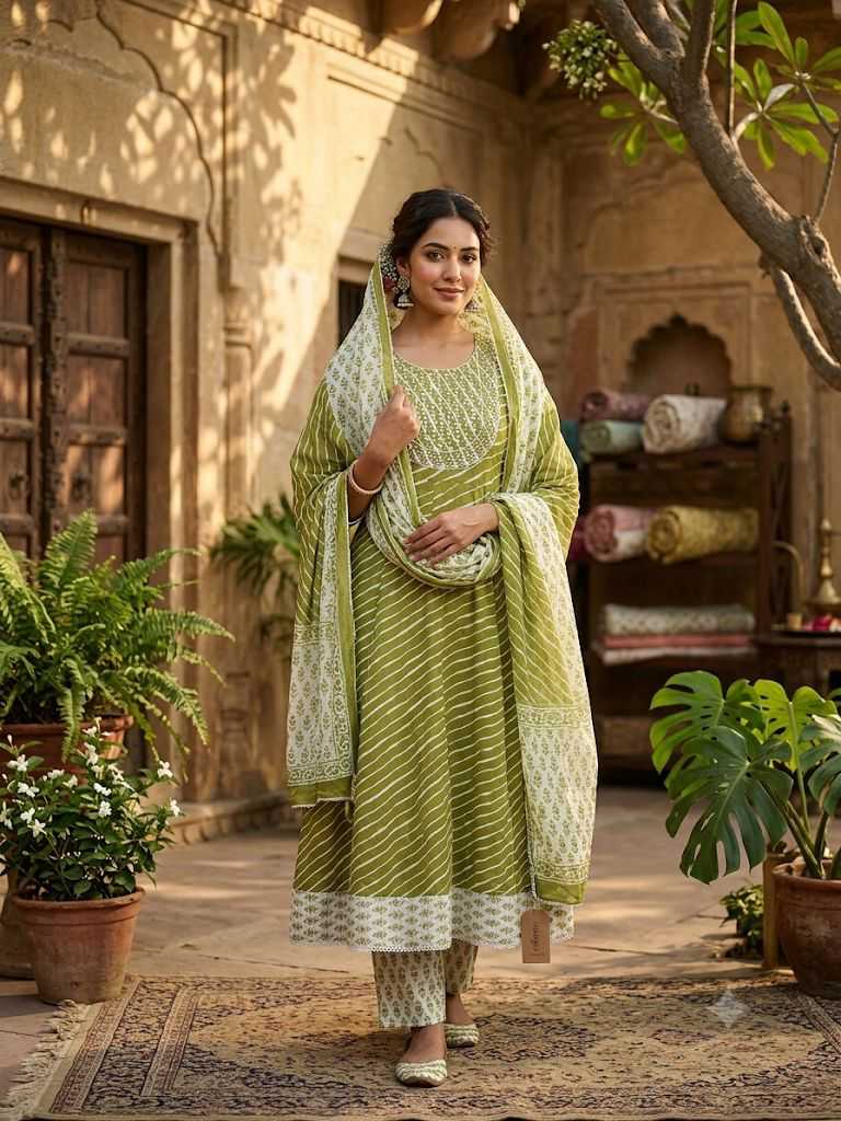 Lahariya Kutty pant dupatta - Image 3