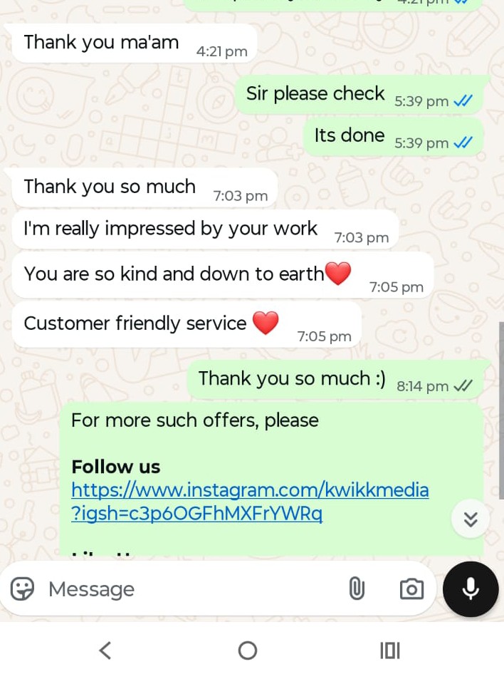 Satisfied Client