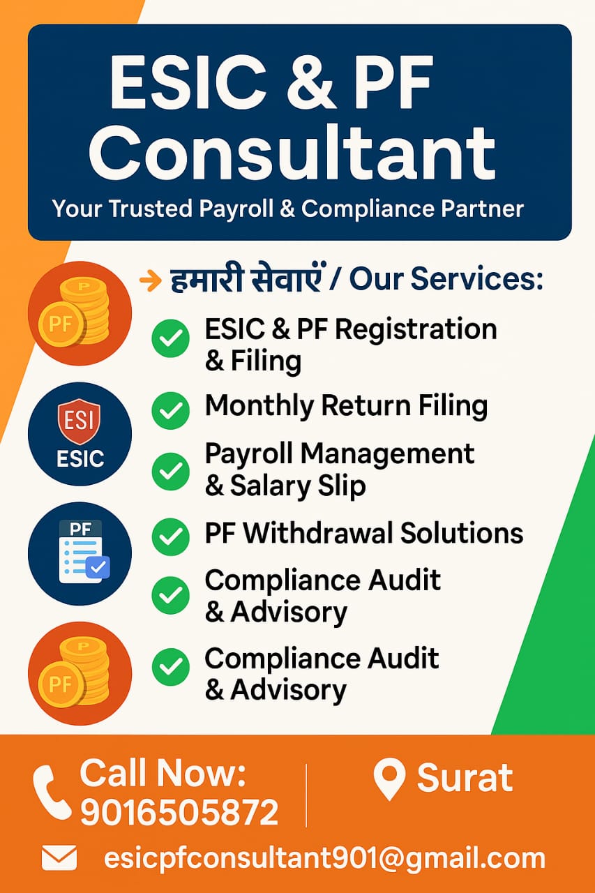 ESIC & PF COUNSALTANT