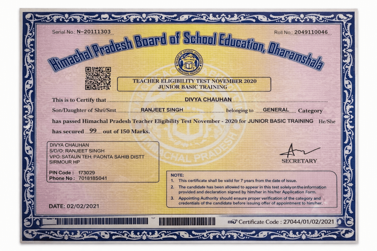 Divya Chauhan
Primary Teacher – Kids Paradise School
(Paonta Sahib)