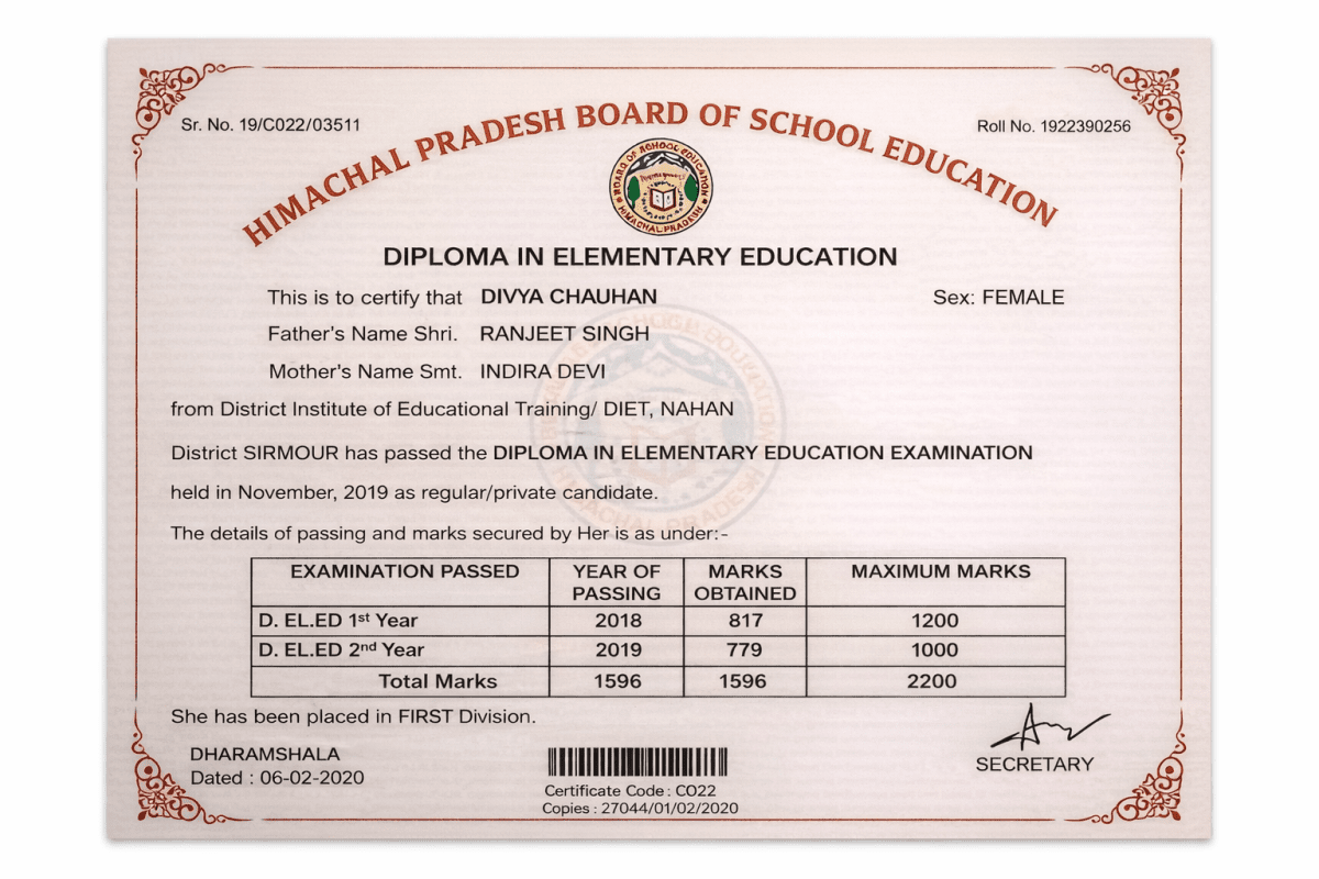 Divya Chauhan
Primary Teacher – Kids Paradise School
(Paonta Sahib)