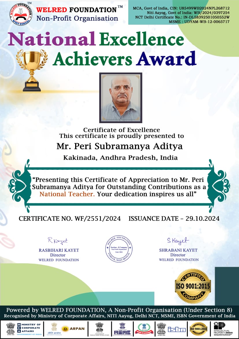 Dr Aditya Peri Subramanya