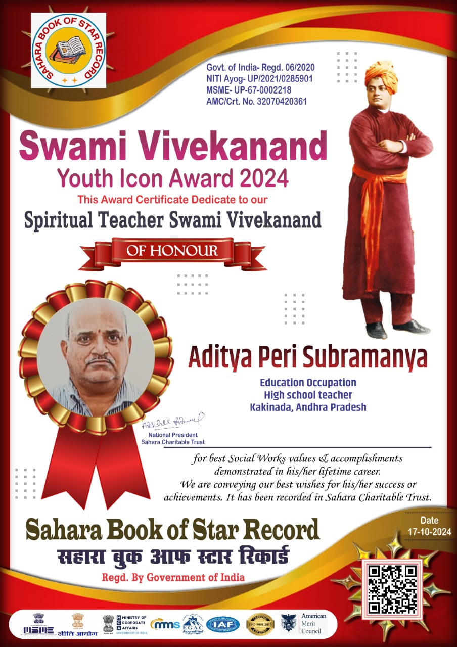 Dr Aditya Peri Subramanya