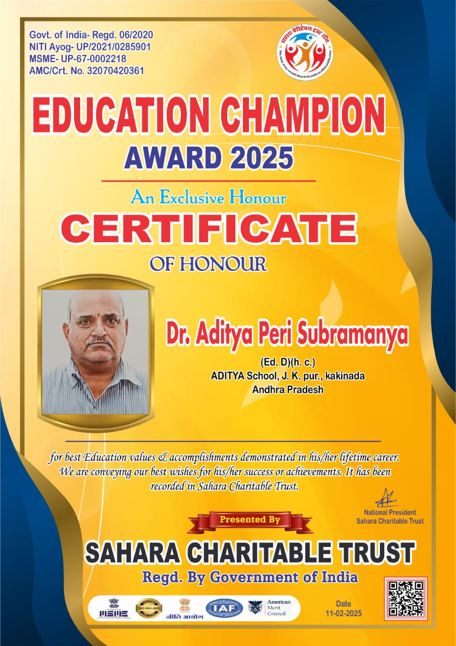 Dr Aditya Peri Subramanya