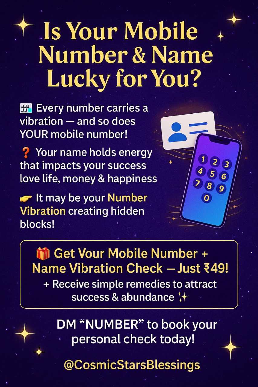 Cosmic Stars Blessings
