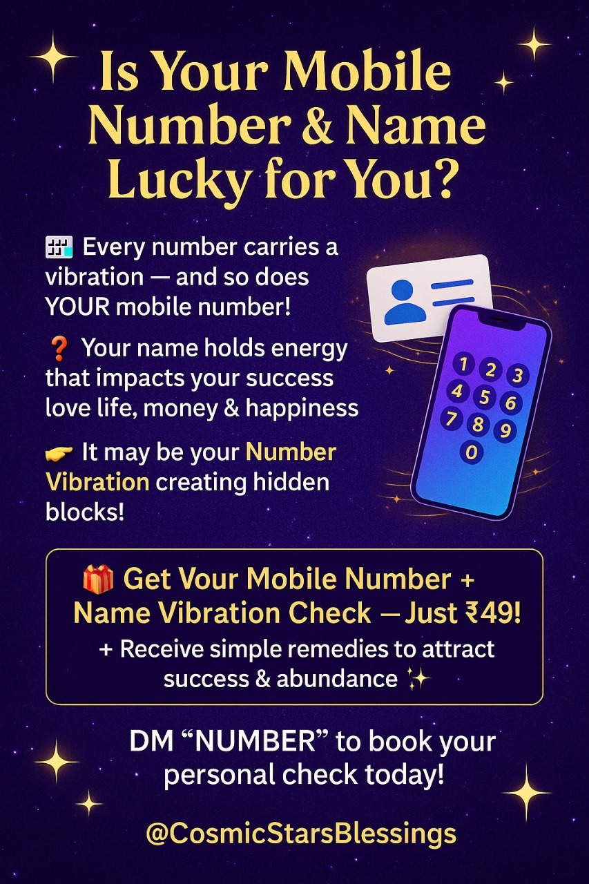Cosmic Stars Blessings