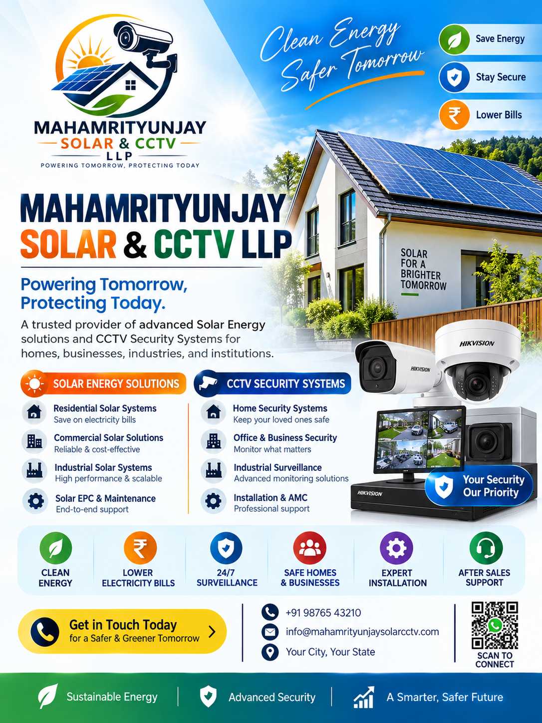 MAHAMRITYUNJAY SOLAR & CCTV LLP