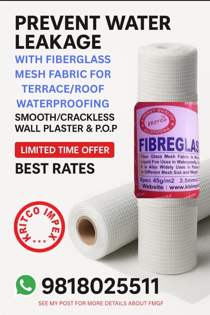 Kritco Impex Fiber Glass Mesh Fabric