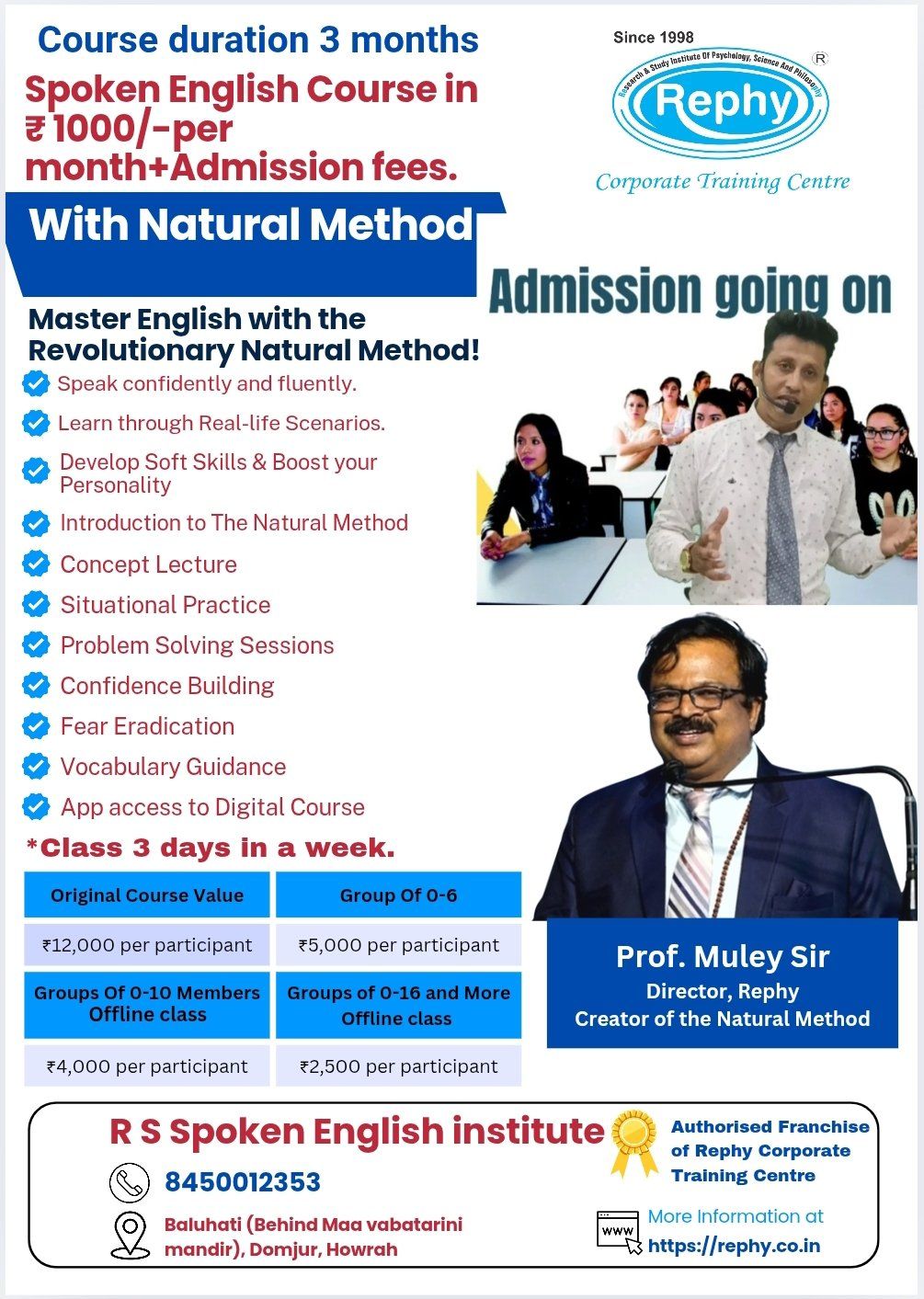 R S Yoga & Fitness and R S Spoken English Institute