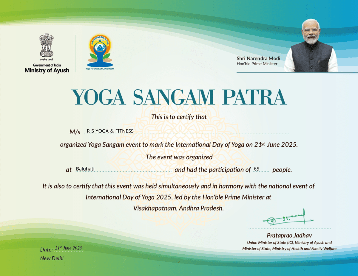 R S Yoga & Fitness and R S Spoken English Institute