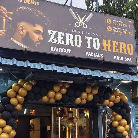 Zero To Hero Premium Men's Salon & Cosmetics