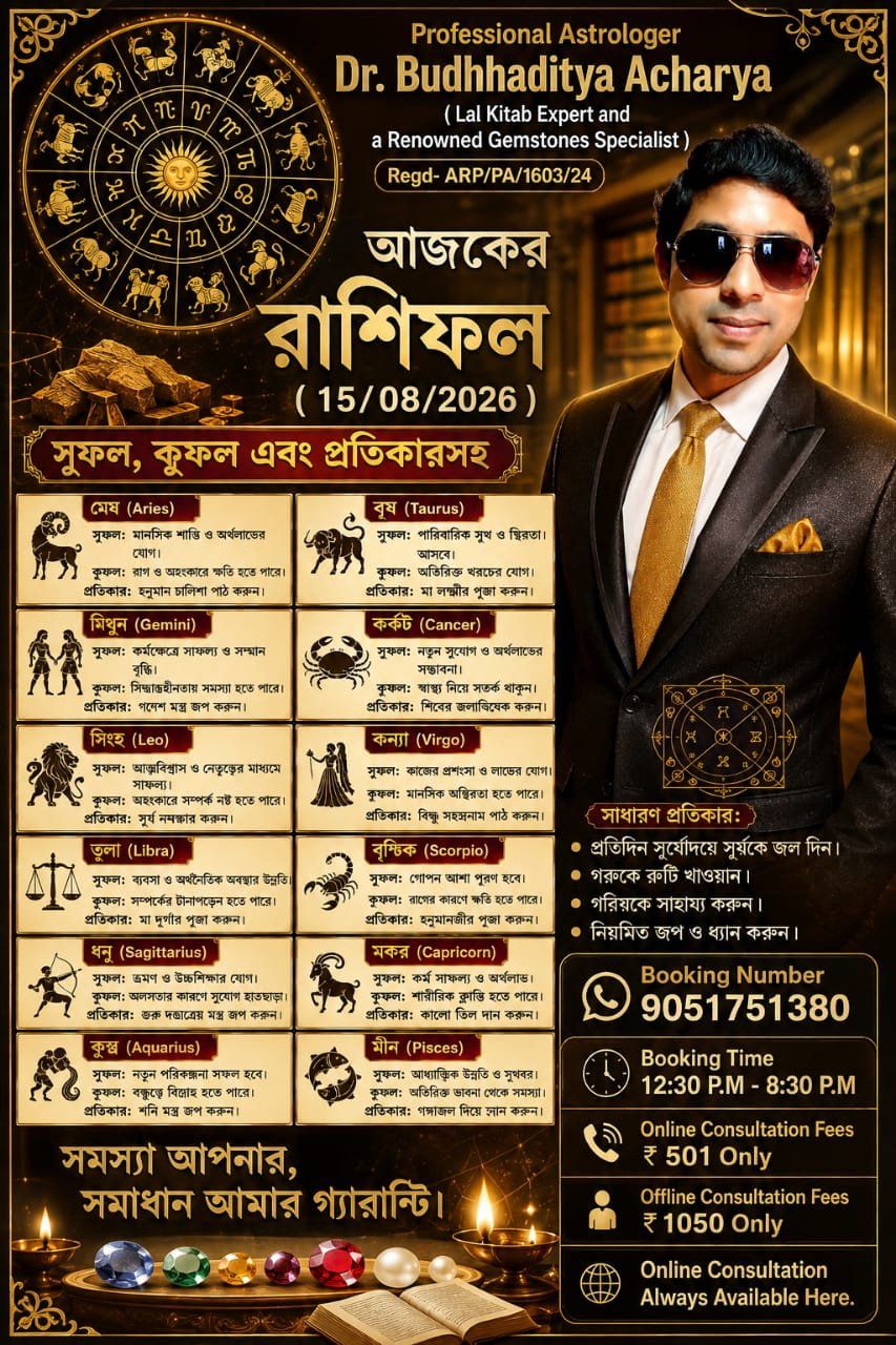 Astrologer Dr. Budhhaditya Acharya