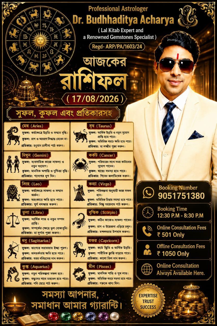 Astrologer Dr. Budhhaditya Acharya