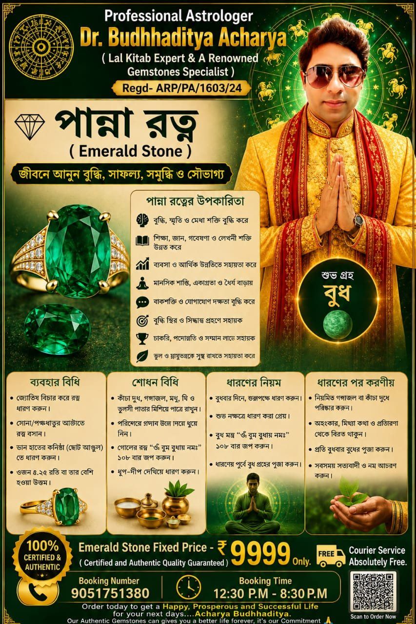 Astrologer Dr. Budhhaditya Acharya