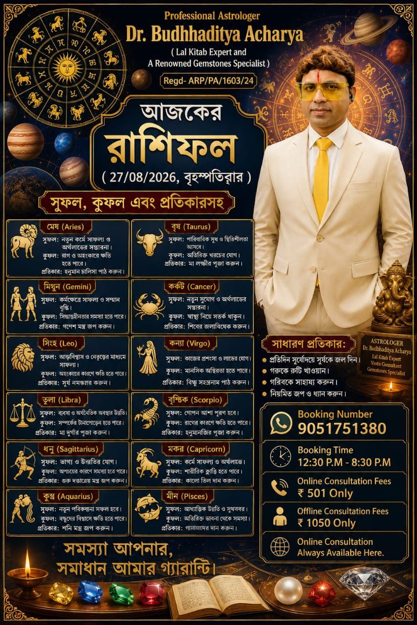 Astrologer Dr. Budhhaditya Acharya