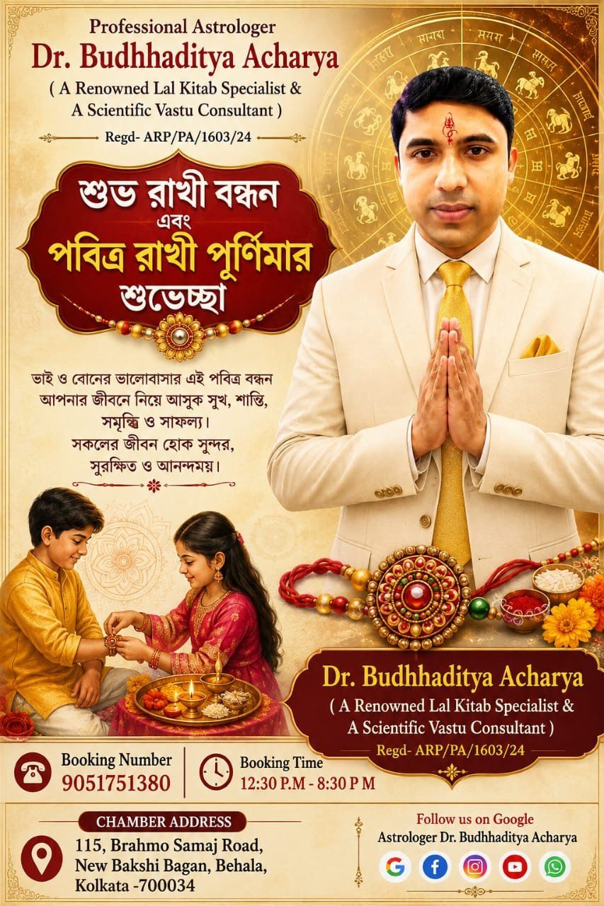 Astrologer Dr. Budhhaditya Acharya