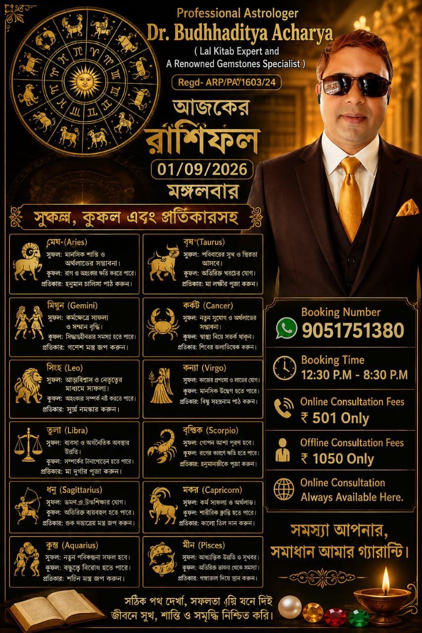 Astrologer Dr. Budhhaditya Acharya