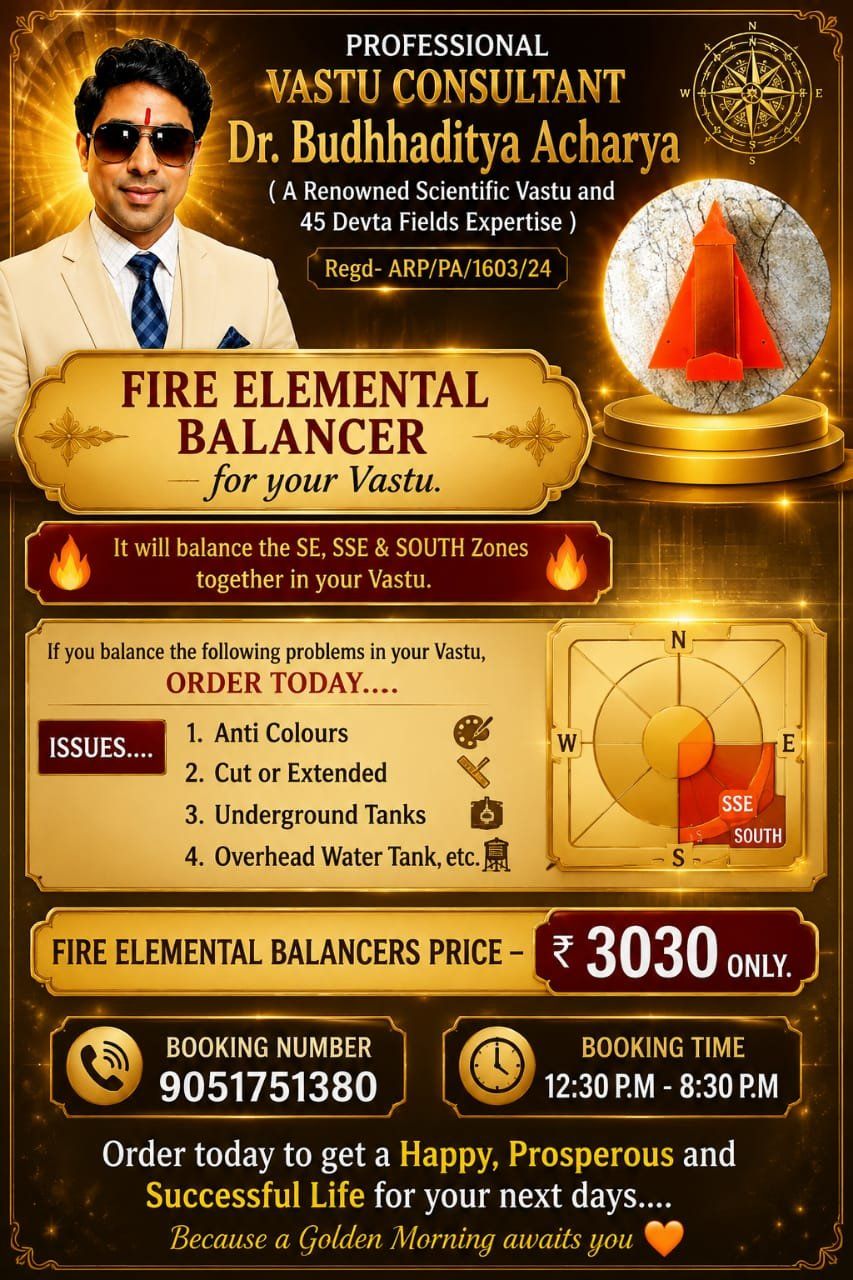 Astrologer Dr. Budhhaditya Acharya