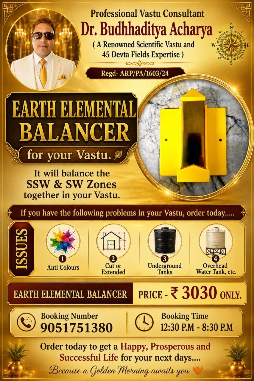 Astrologer Dr. Budhhaditya Acharya