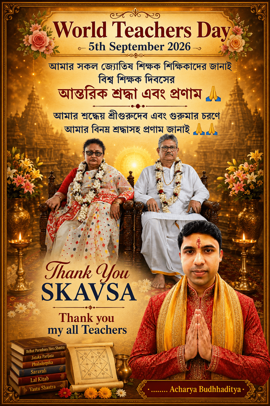 Astrologer Dr. Budhhaditya Acharya
