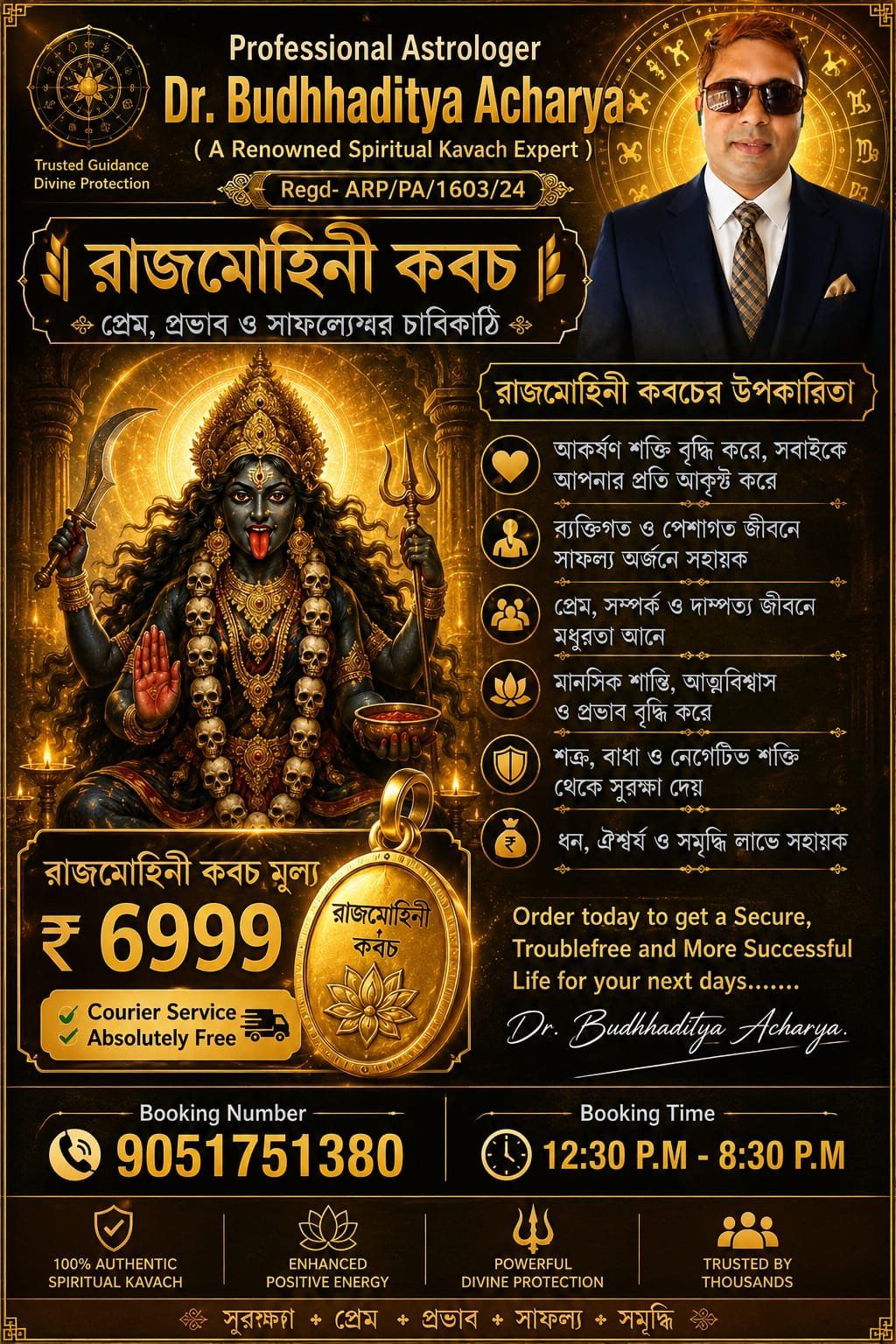 Astrologer Dr. Budhhaditya Acharya