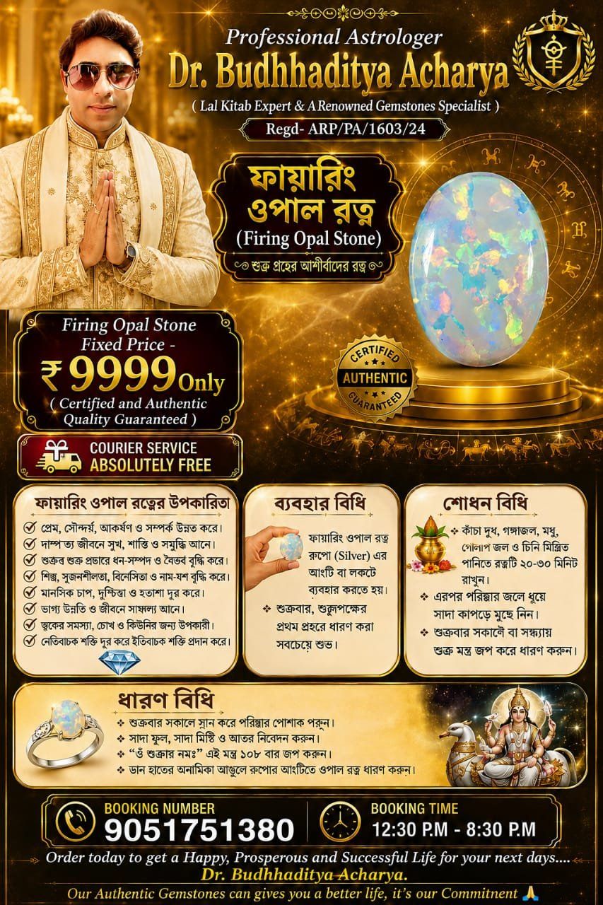 Astrologer Dr. Budhhaditya Acharya