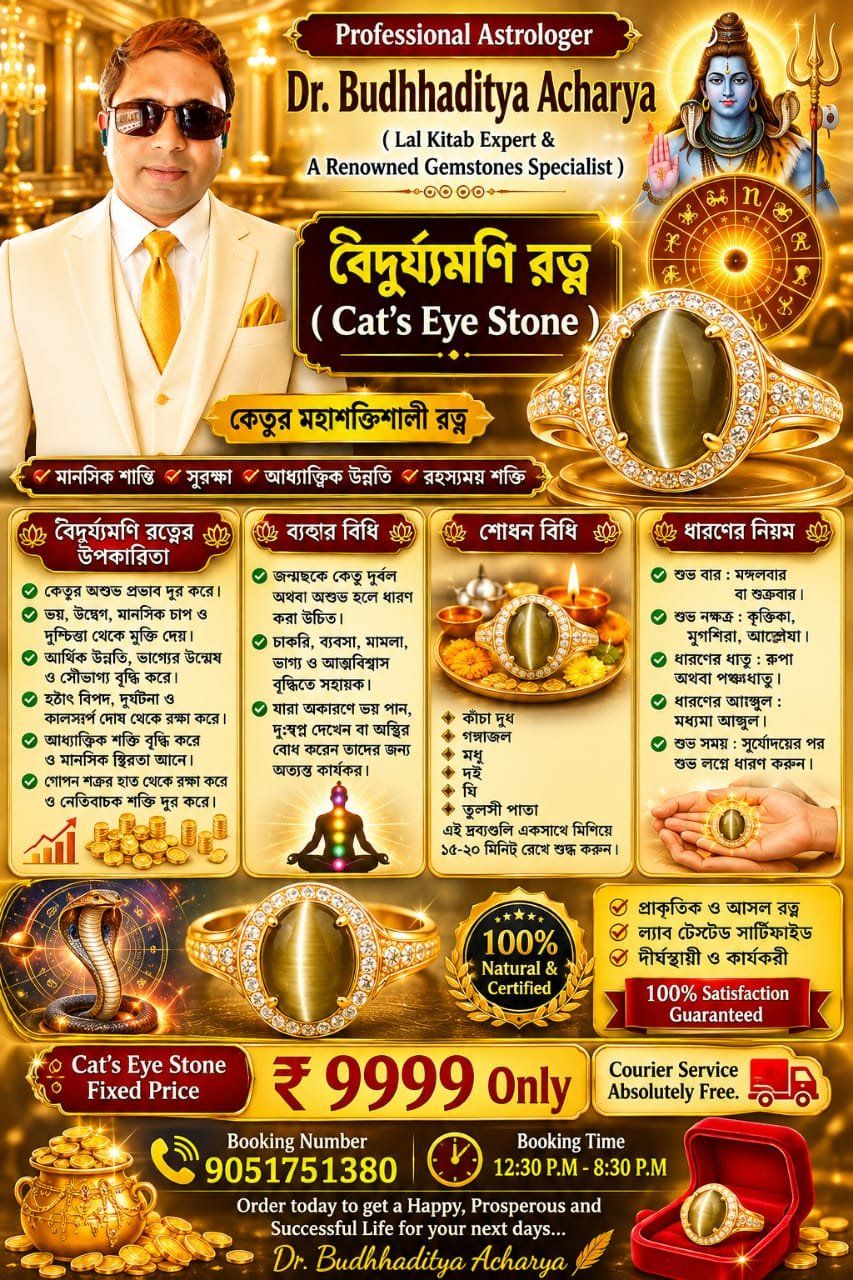 Astrologer Dr. Budhhaditya Acharya