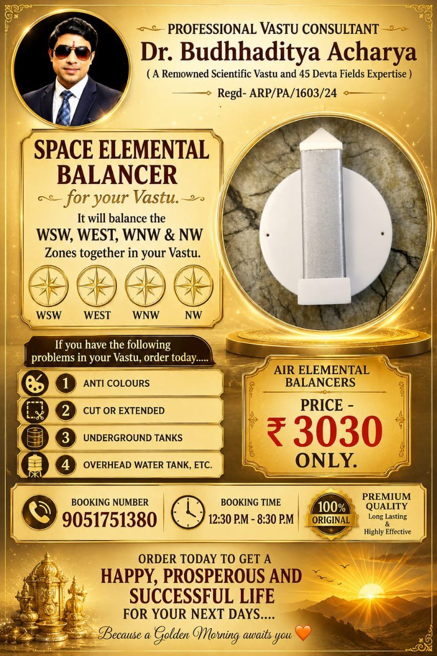 Astrologer Dr. Budhhaditya Acharya