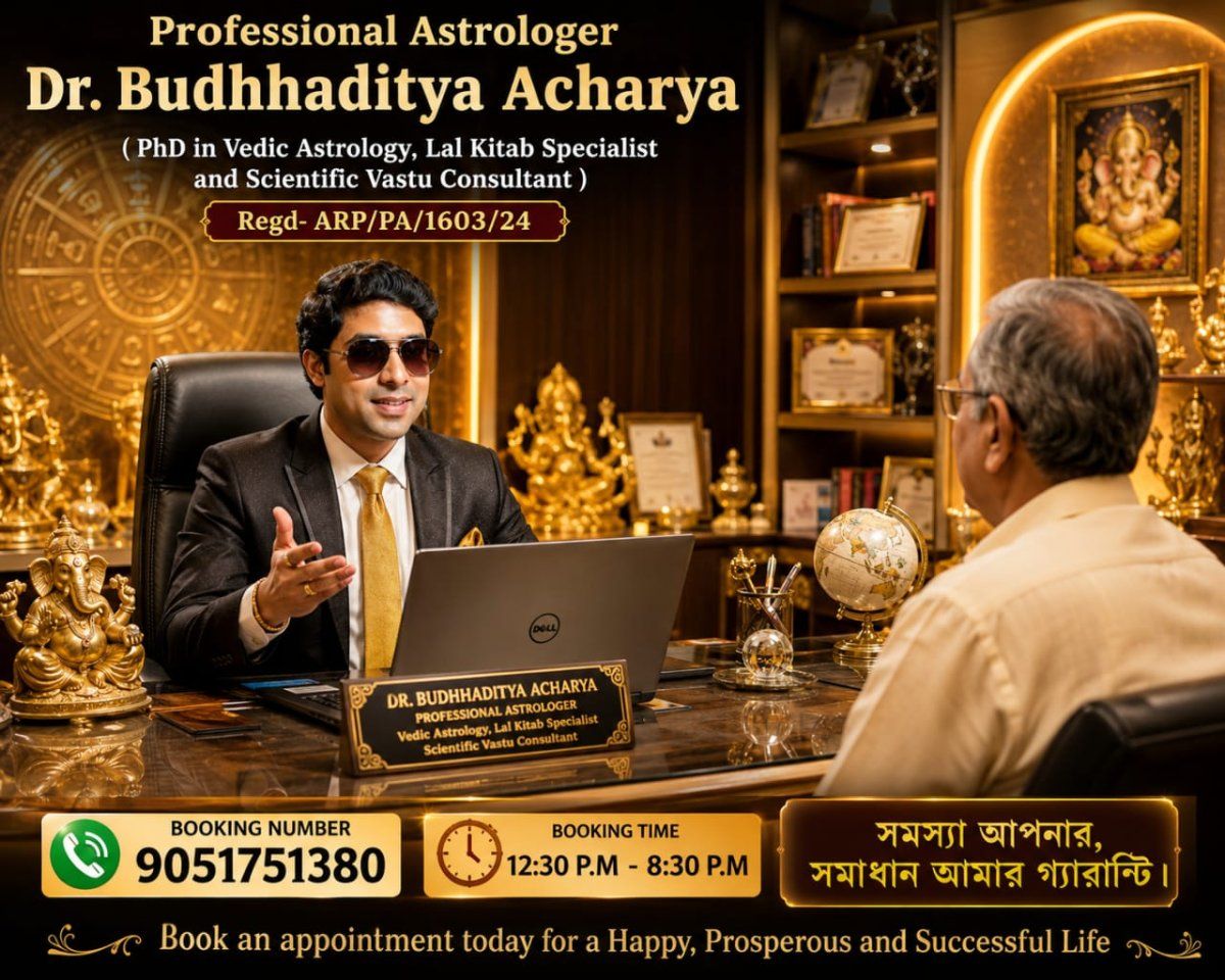 Astrologer Dr. Budhhaditya Acharya
