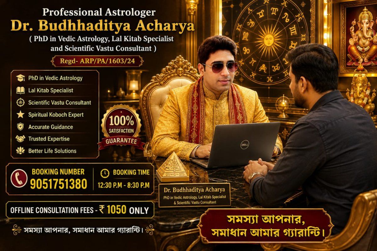 Astrologer Dr. Budhhaditya Acharya