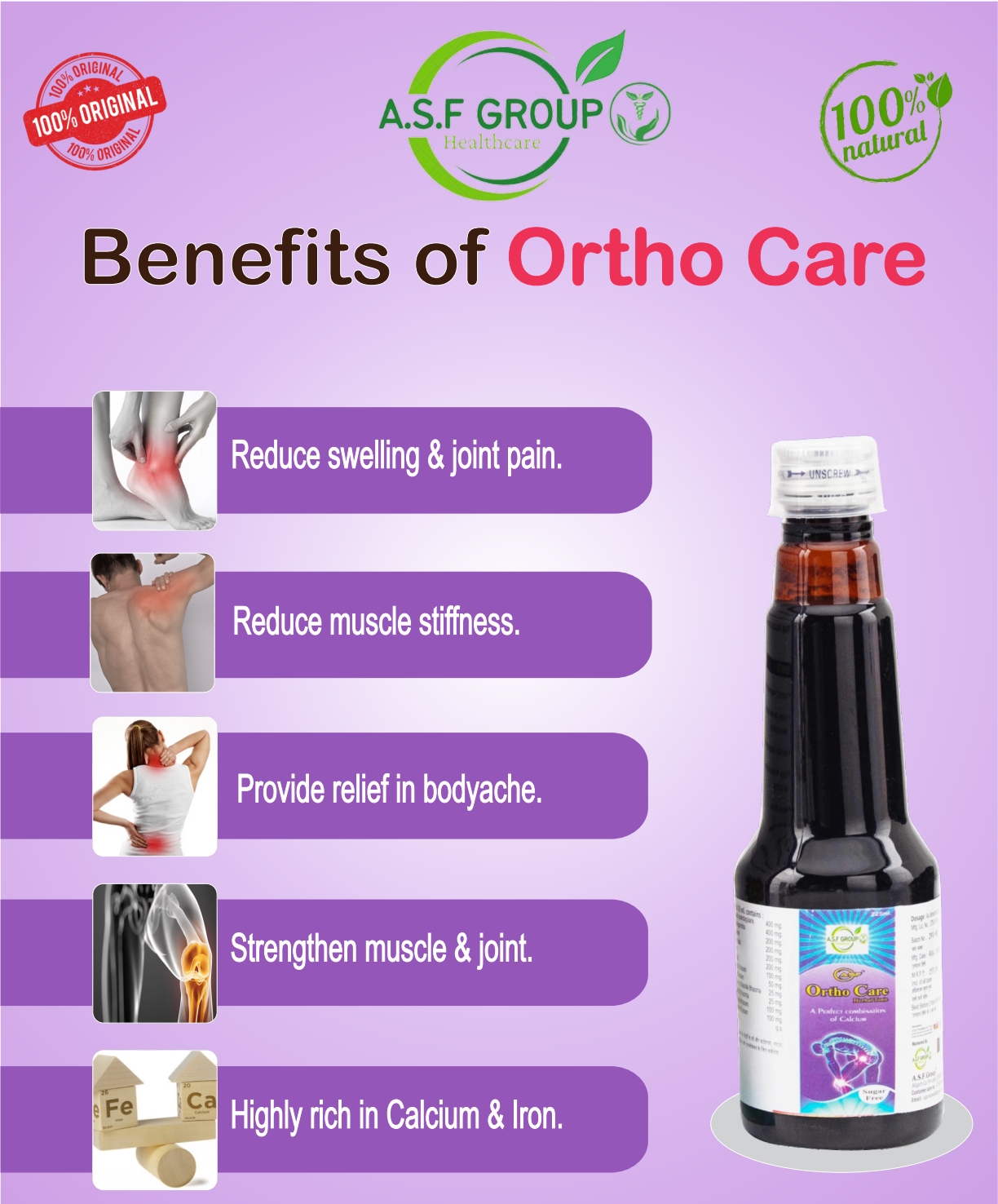 A.S.F GROUP HEALTHCARE ®