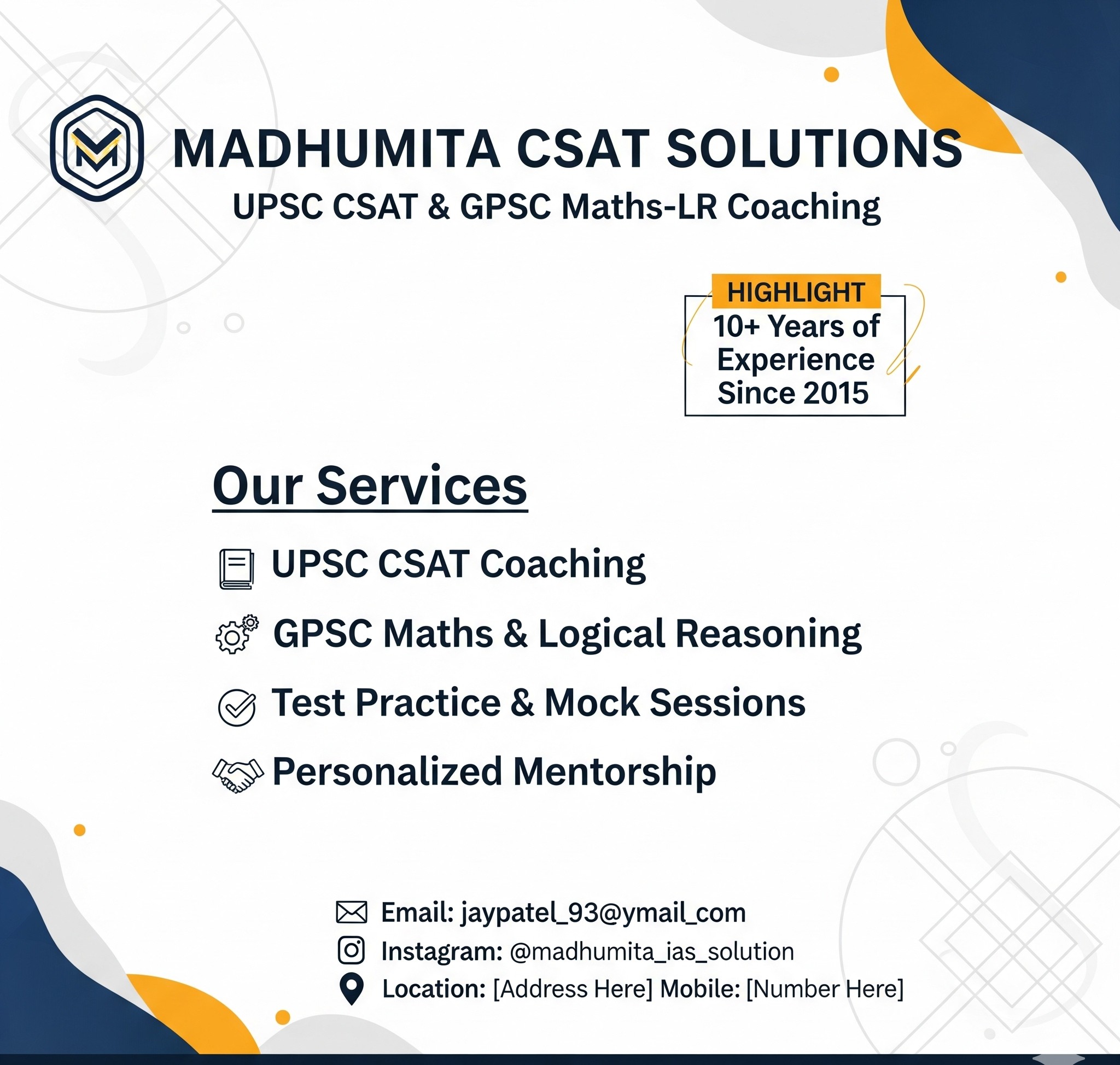 Madhumita CSAT Solutions
