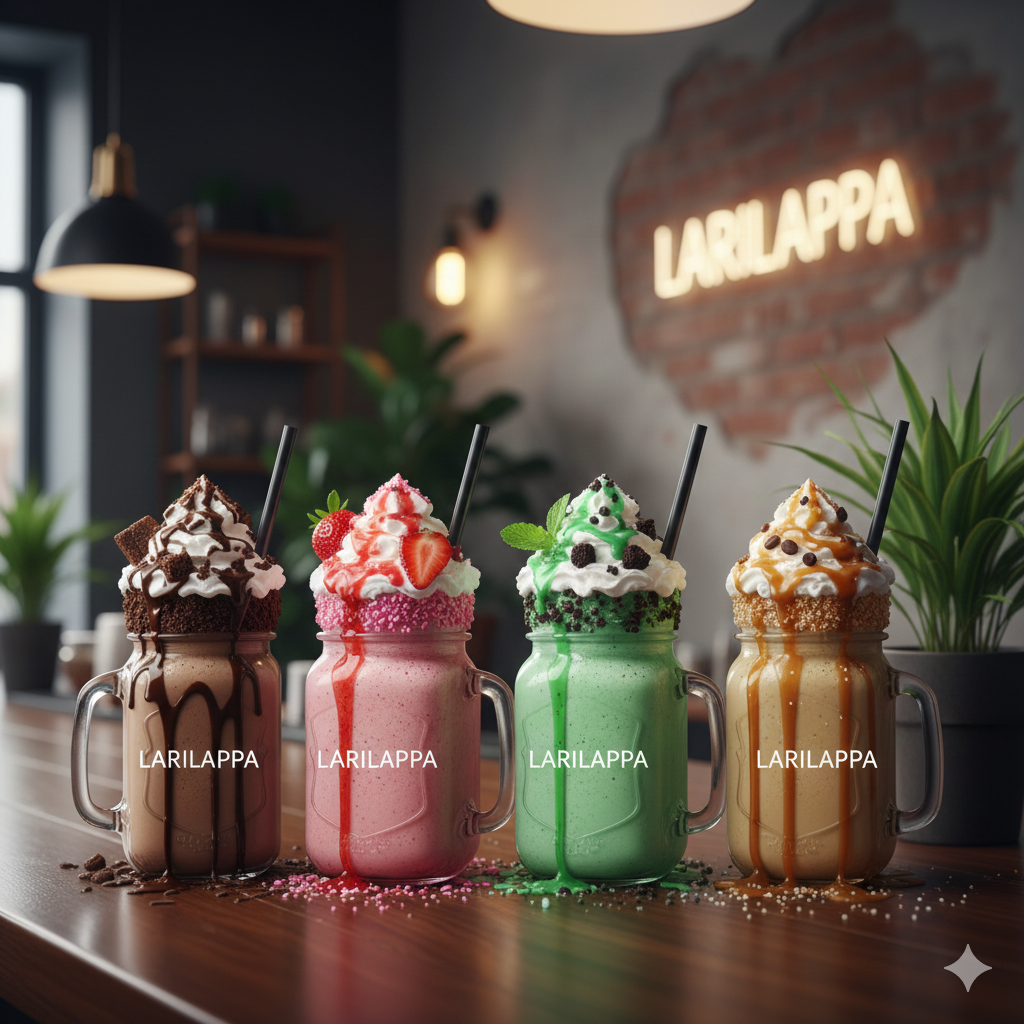 Extra thick and rich shakes loaded with indulgent ingredients, perfect for dessert lovers.