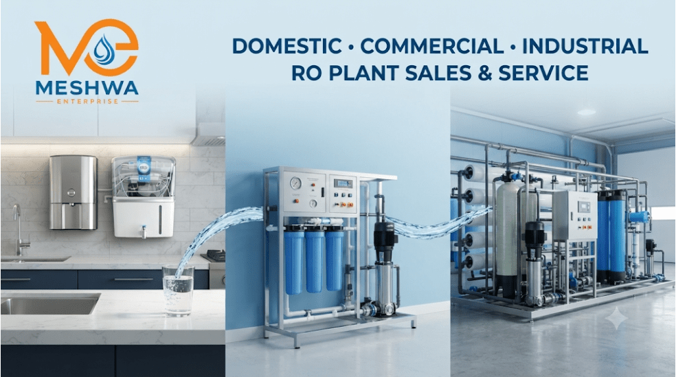 • Domestic, commercial & industrial RO plant solutions
• RO plant sales and installation
• Professional RO service and maintenance
• Water purification solutions for different requirements
• Reliable support for RO plant operation and upkeep