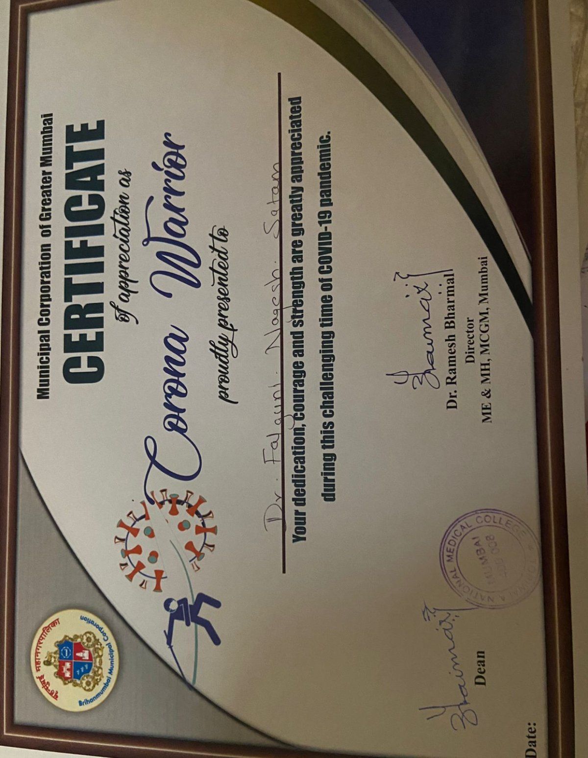 Dr. Falguni Pratik Sawant