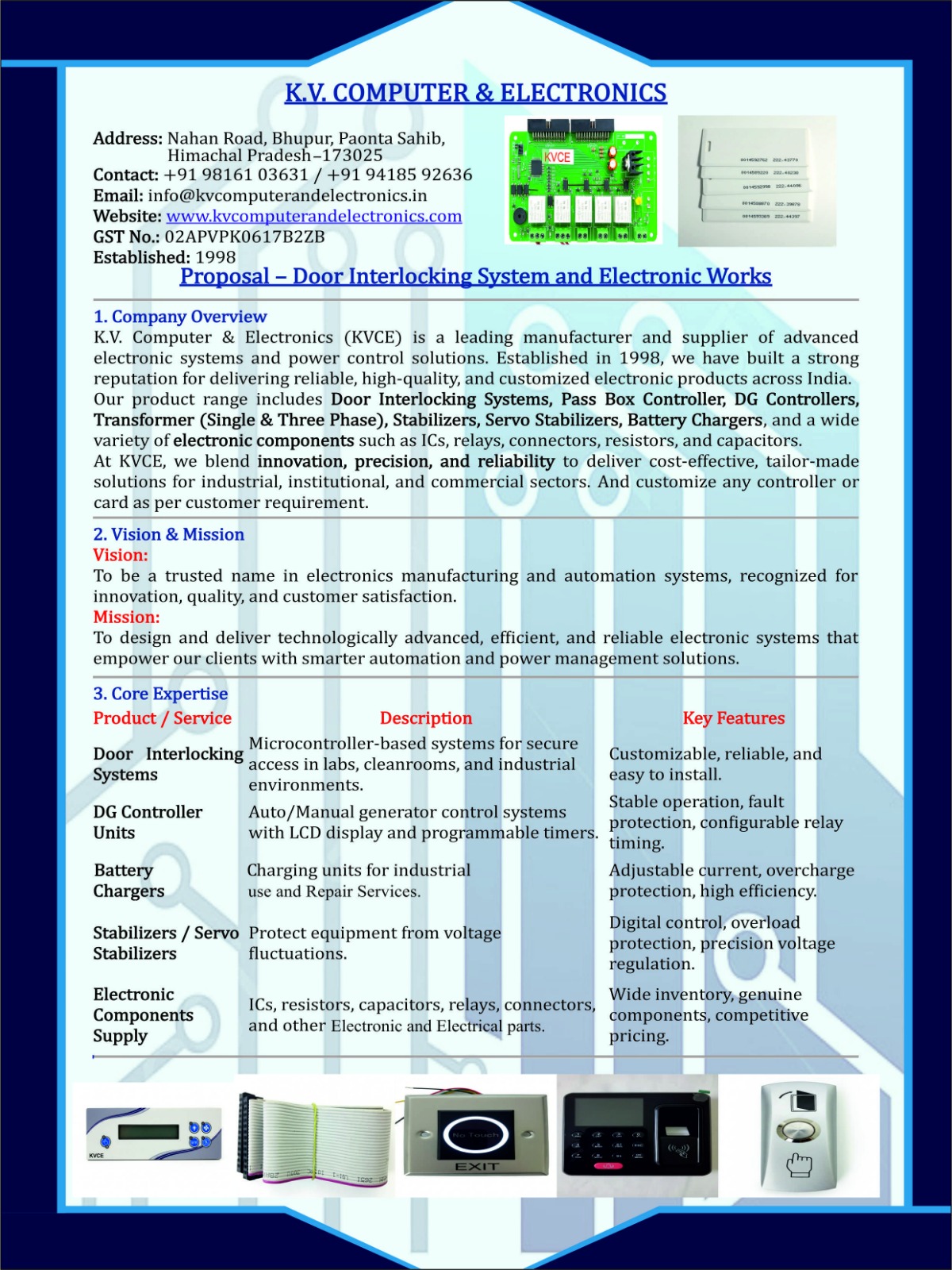 KV COMPUTER AND ELECTRONICS