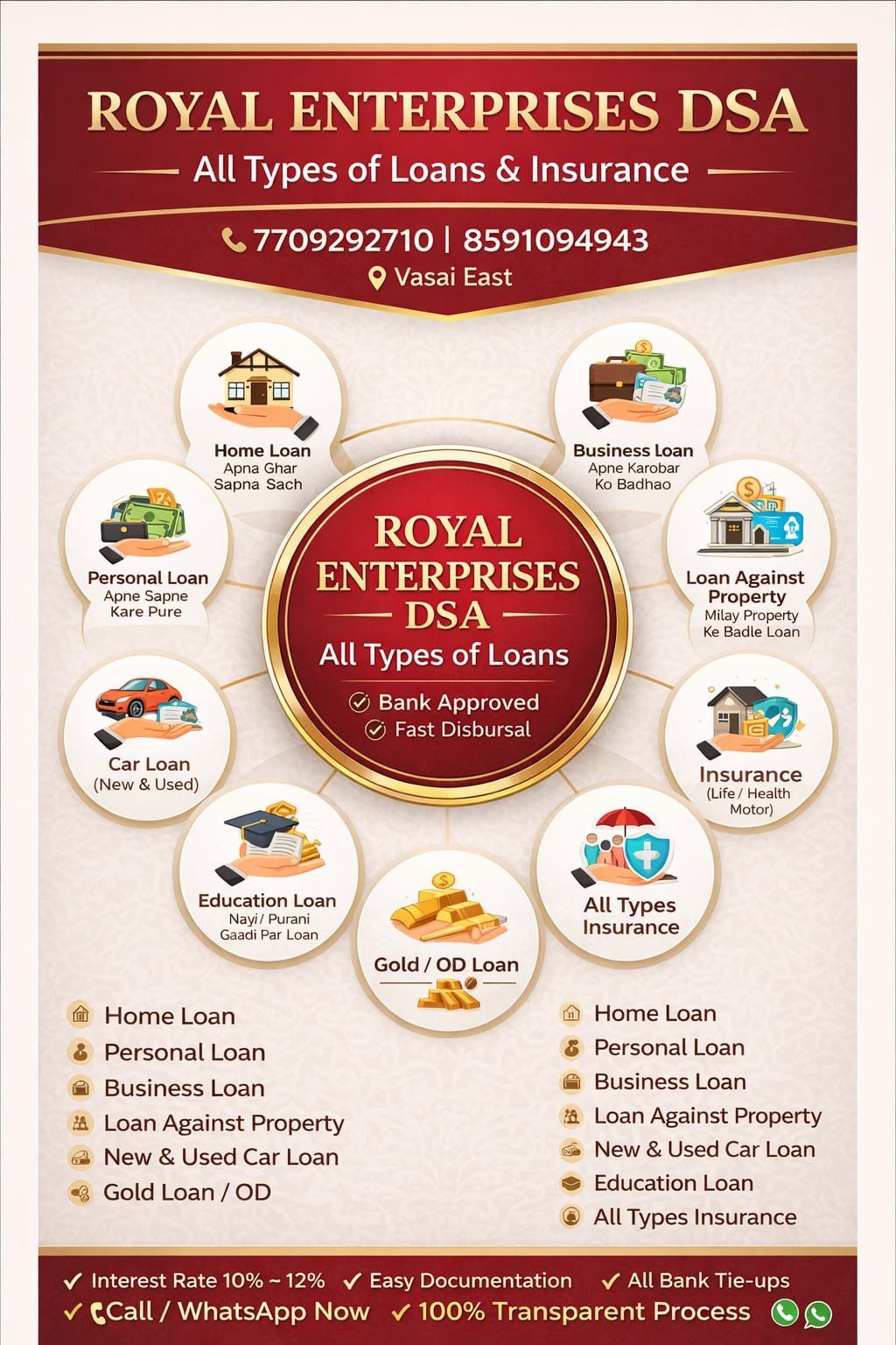 ROYAL ENTERPRISES DSA