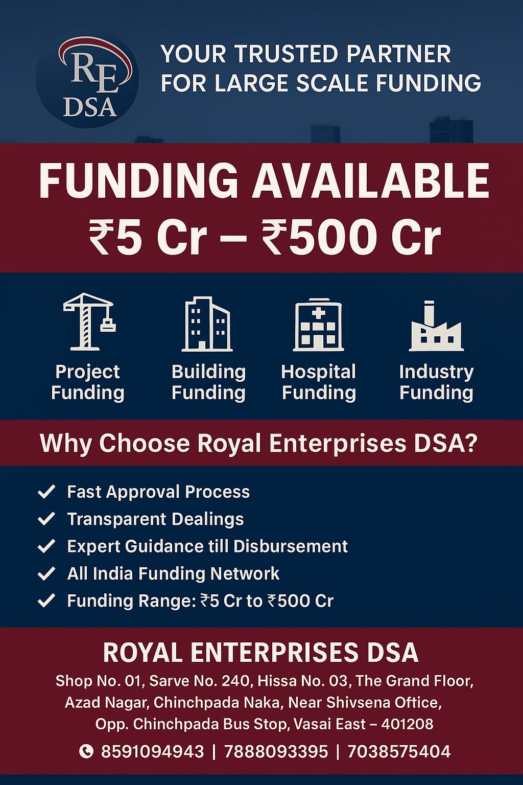 ROYAL ENTERPRISES DSA