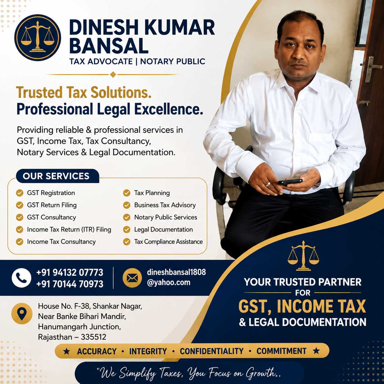 Dinesh Kumar Bansal