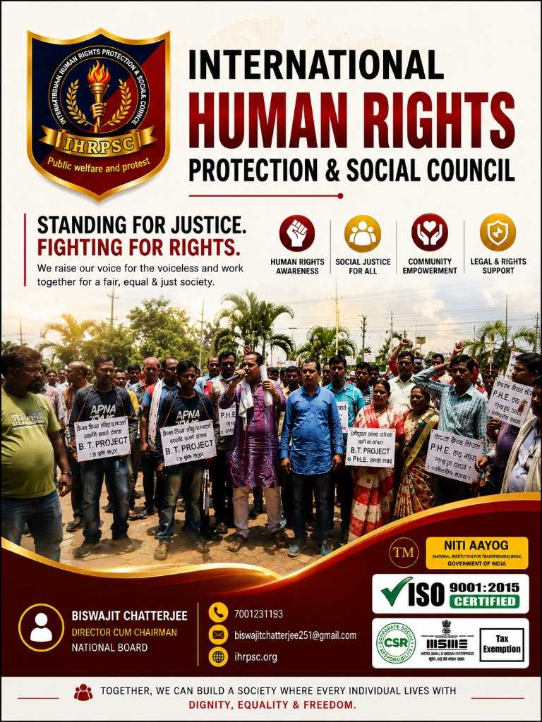 INTERNATIONAL HUMAN RIGHTS PROTECTION & SOCIAL COUNCIL