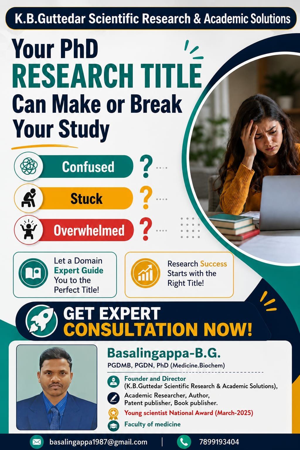 K. B. Guttedar Scientific Research Publications And Academic Solutions