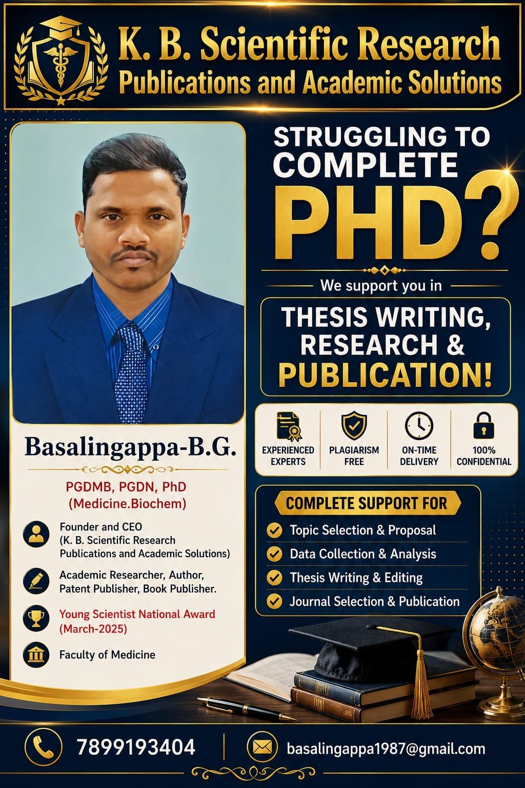 K. B. Guttedar Scientific Research Publications And Academic Solutions