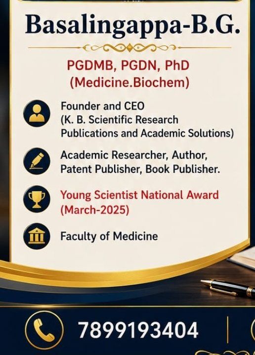 K. B. Guttedar Scientific Research Publications And Academic Solutions